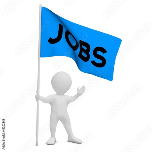 Illustration: hier sind die Jobs hier sind die Jobs