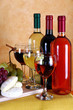 Vino ,formaggio e uva