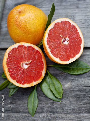 Photo: pamplemousse rose frais pamplemousse rose frais