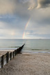 Rainbow at sea