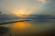 Sunset in Steinhuder  Meer