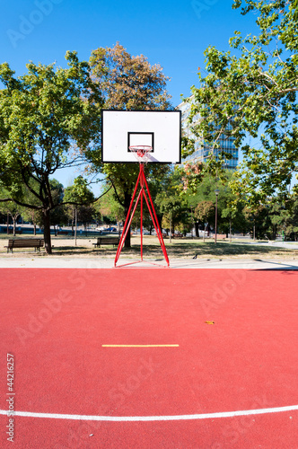 Photo: Basketball court Basketball court