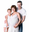 Young family with a child