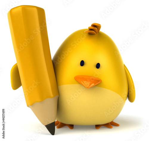 Illustration: Yellow bird Yellow bird