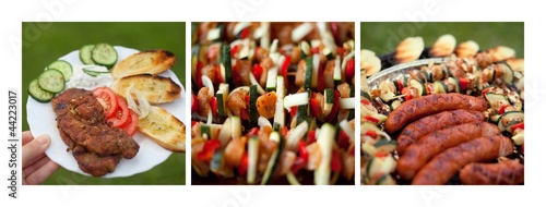 Photo: kiełbasa szaszłyk mięso kurczak grill kiełbasa karkówka kiełbasa szaszłyk mięso kurczak grill kiełbasa karkówka