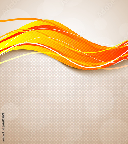 Vector: Abstract wavy background Abstract wavy background