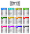 Calendar for 2013 year