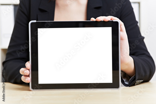 Photo: Touchscreen eines Tablet Computers Touchscreen eines Tablet Computers