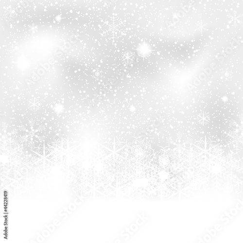 Illustration: Abstract winter background Abstract winter background
