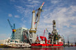 The 'Seven Borealis', a 182m large deep-sea pipe-laying vessel,