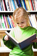 In the library