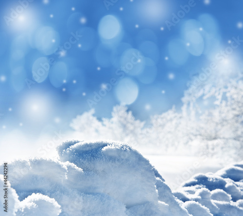 Photo: winter background with snow texture close up winter background with snow texture close up