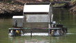 Video: Turbine to increase the oxygen in the water. Turbine to increase the oxygen in the water.
