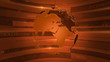 Video: Digital Planet Earth. With a bright abstract background. Digital Planet Earth. With a bright abstract background.