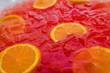 Photo: slices of orange in pink punch slices of orange in pink punch