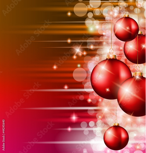 Vector: Christmas Background with a waterfall of ray lights Christmas Background with a waterfall of ray lights
