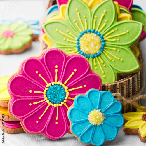 Photo: Flower cookies Flower cookies