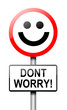 Dont worry concept.