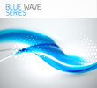 Abstract wave background