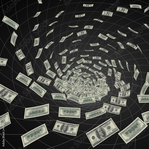 Photo: black hole_dollars black hole_dollars
