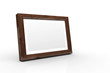 Illustration: 3D Holz-Bilderrahmen - Eiche alt 3D Holz-Bilderrahmen - Eiche alt