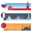 Travel banners