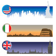 Vektor: Travel banners Travel banners