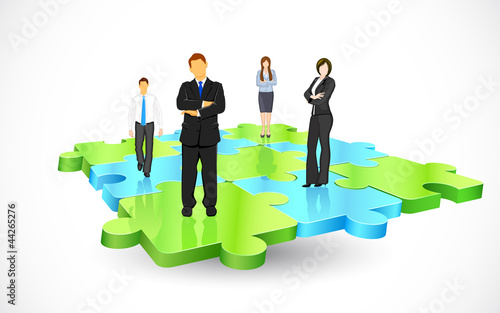 Vektor: Business People Business People