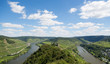 Photo: Landscape with the river Moselle in Germany Landscape with the river Moselle in Germany