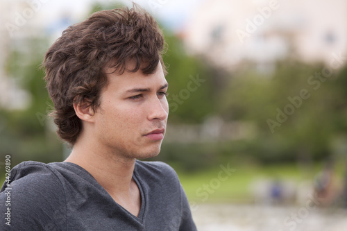 Photo: Sad young man Sad young man