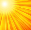 Sunbeams in Yellow and Orange Colors