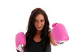 Woman Boxing
