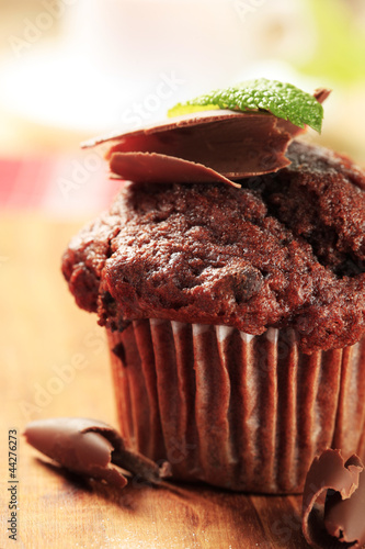 Photo: Chocolate muffin Chocolate muffin