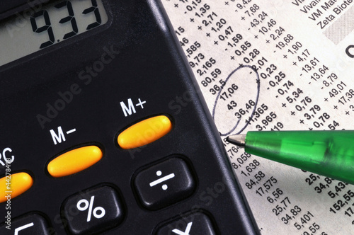 Photo: Cotations bourse Cotations bourse