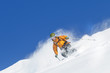 Skifahren im Pulverschnee