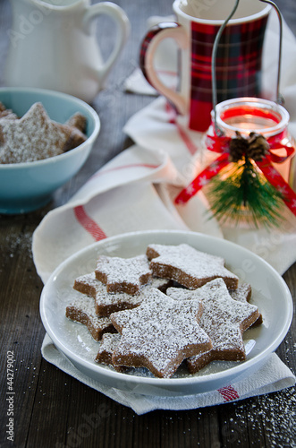 Photo: Chocolate Christmas Kekse Chocolate Christmas Kekse