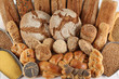 Foto: Brotsorten - Brot & Brötchen - Backwaren Brotsorten - Brot & Brötchen - Backwaren