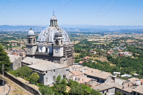 Photo: Cathedral of St. Margherita. Montefiascone. Lazio. Italy. Cathedral of St. Margherita. Montefiascone. Lazio. Italy.