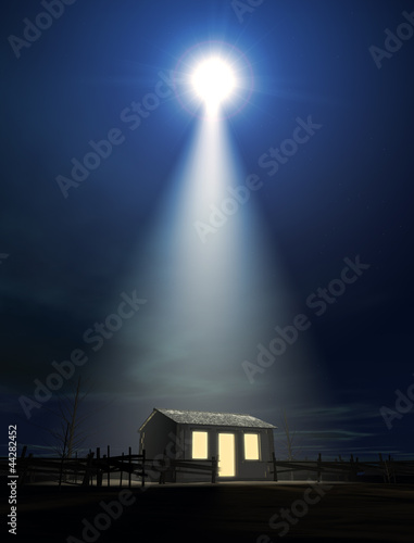 Illustration: Christ's Birth In A Stable Christ's Birth In A Stable
