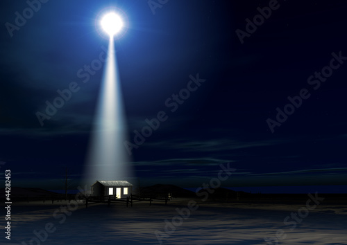 Illustration: Christ's Birth In A Stable Christ's Birth In A Stable