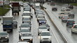 Video: Car traffic. Highway. Car traffic. Highway.