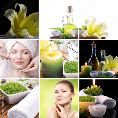 Photo: spa collage spa collage