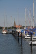 Hafen in Haithabu mit Blick nach Schleswig