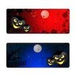 Halloween banners set