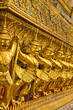 Photo: Golden garuda sculpture at Royal Palace in thai . Golden garuda sculpture at Royal Palace in thai .