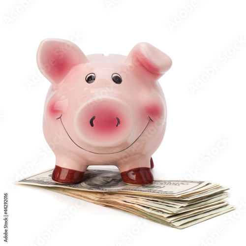 Photo: Money accumulation concept Money accumulation concept