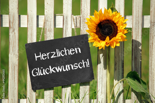 Photo: Herzlichen Glückwunsch Herzlichen Glückwunsch