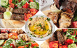 Mixed kebab sequence.