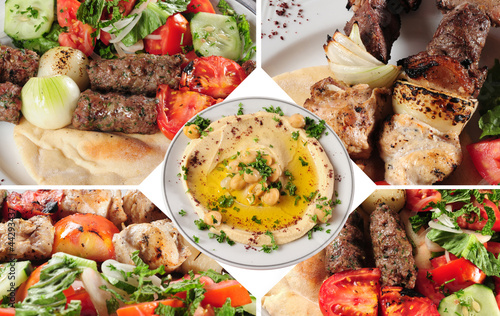 Photo: Mixed kebab sequence. Mixed kebab sequence.