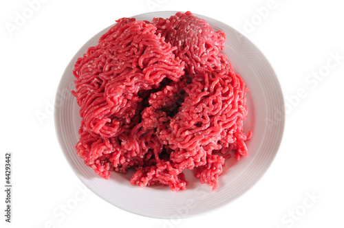 Photo: Mince meat. Isolated Mince meat. Isolated